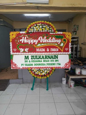 Papan Bunga di Kedokan Bunder