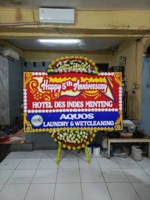 Papan Bunga di Kedokan Bunder