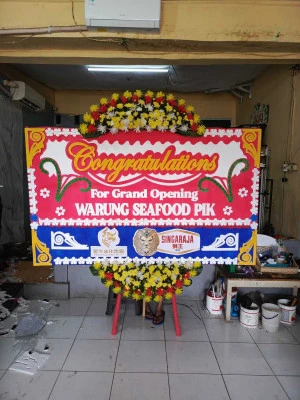 Papan Bunga di Kedokan Bunder